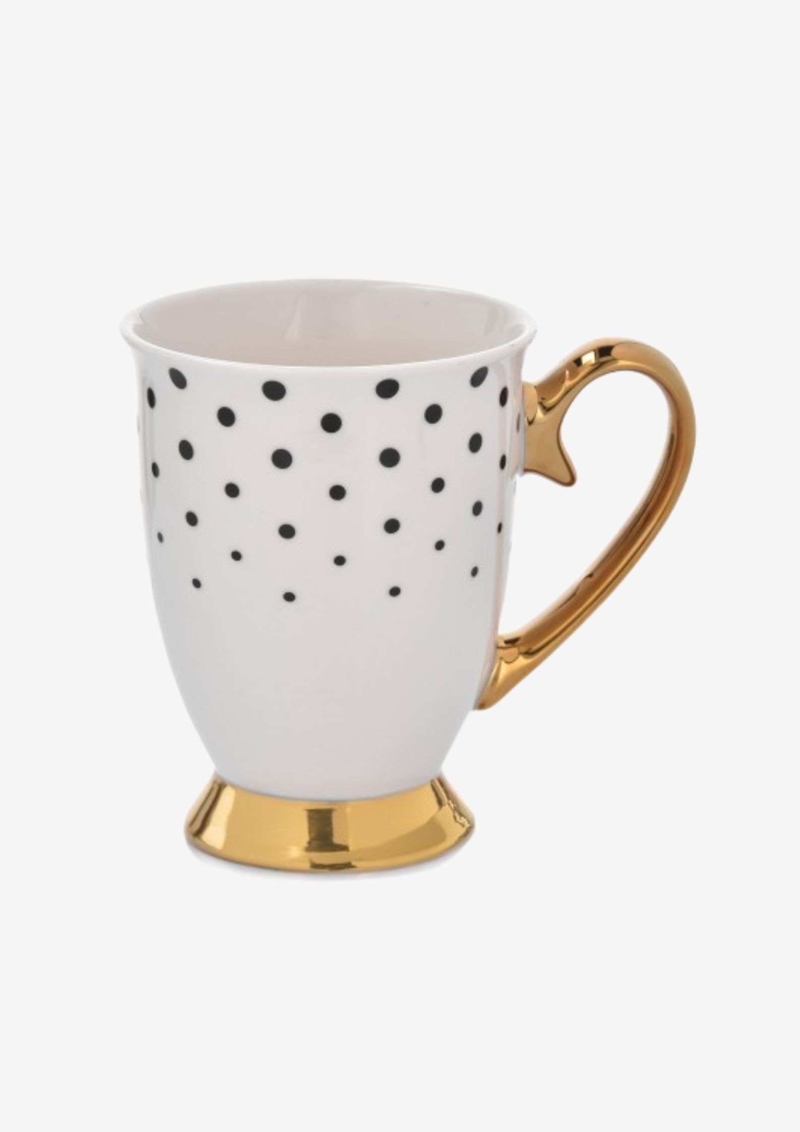 Kubek porcelanowy Diana Gold 300 ml groszki AMBITION 19995