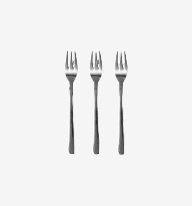 Komplet widelczyków do ciasta Prato 6-elementowy AMBITION